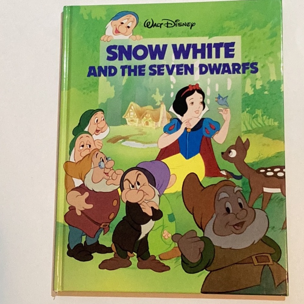 Disney’s Snow White & the Seven Dwarfs hardcover book, a favorite, vivid colors